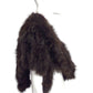 1930s Brown Feather Capelet