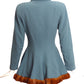 1940s AS IS Wool & Fur Trim Jacket, Size 4
