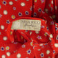 NINA RICCI-1980s Silk Print Dress, Size-8