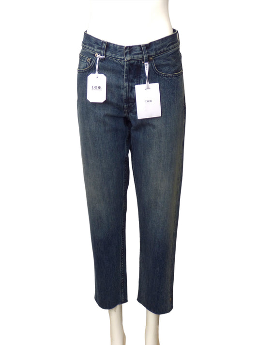DIOR- NWT Raw Hem Denim Jeans, Size 2