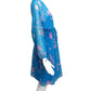 ZANDRA RHODES-1980s Chiffon Printed Dress, Size-6