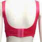 VERSACE- 2023 NWT Pink Satin & Lace Bra Top, Bust-40