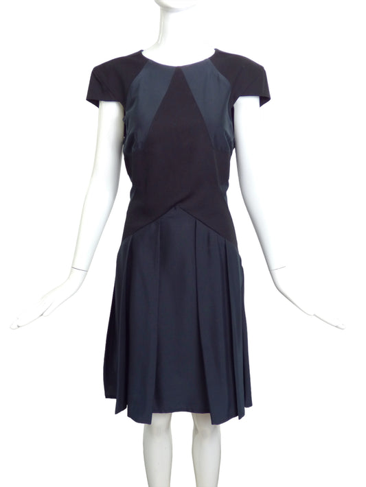 JC de CASTELBAJAC- NWT 2012 Silk Star Dress, Size 8