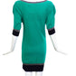 JC de CASTELBAJAC- NWT 2012 Green Knit Piranha Dress, Size 4