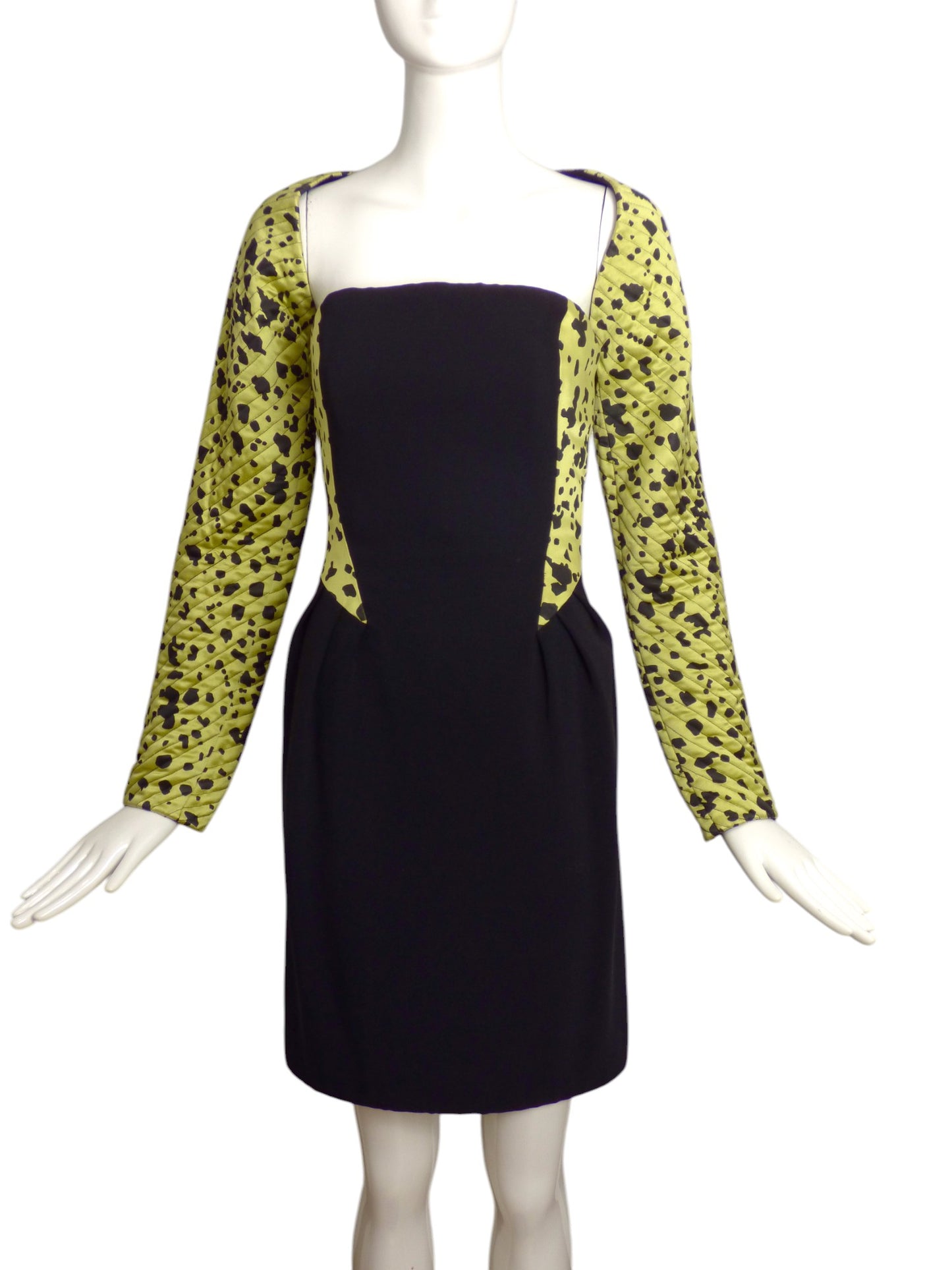 GEOFFREY BEENE- c.1989 2pc Dress & Jacket, Size 6