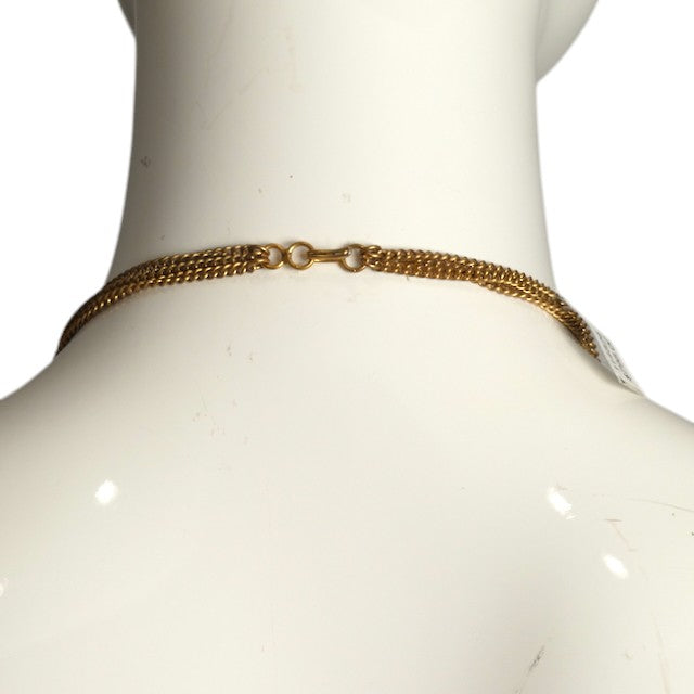 ROGER SCEMAMA-1960s Brass Buddha Pendant Necklace