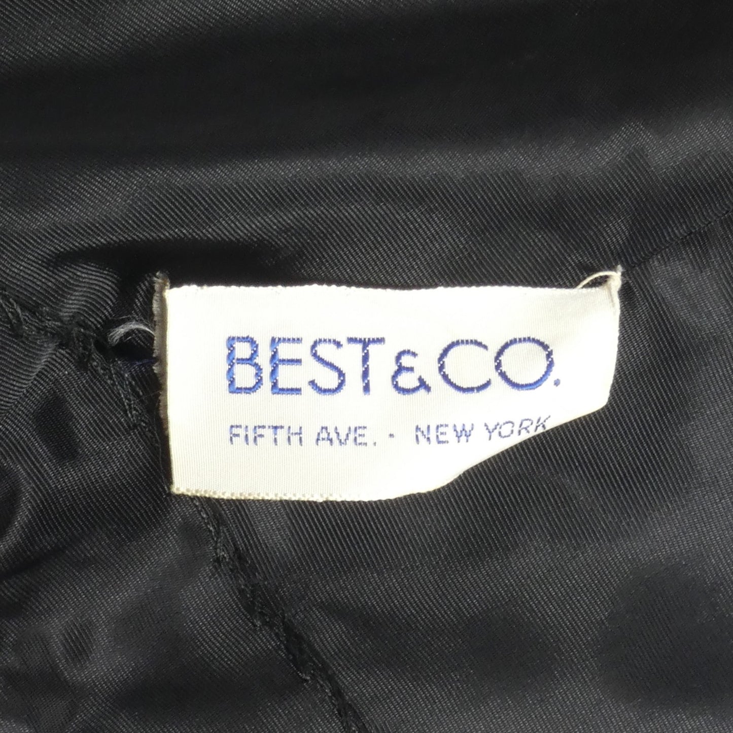 1950s Black Taffeta & Maribou Feather Shell, Size 6