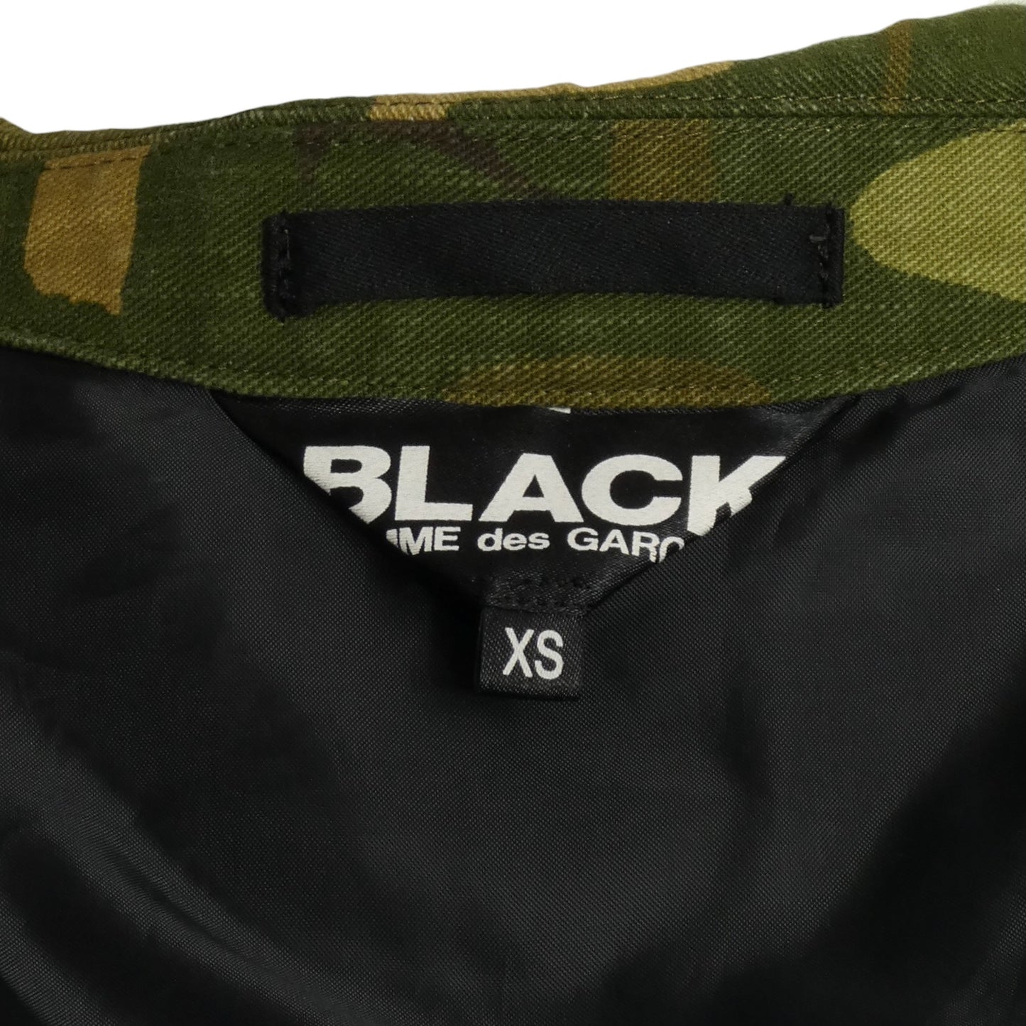 BLACK COMME DES GARCONS- NWT 2014 Camo Moto Jacket, Size 4