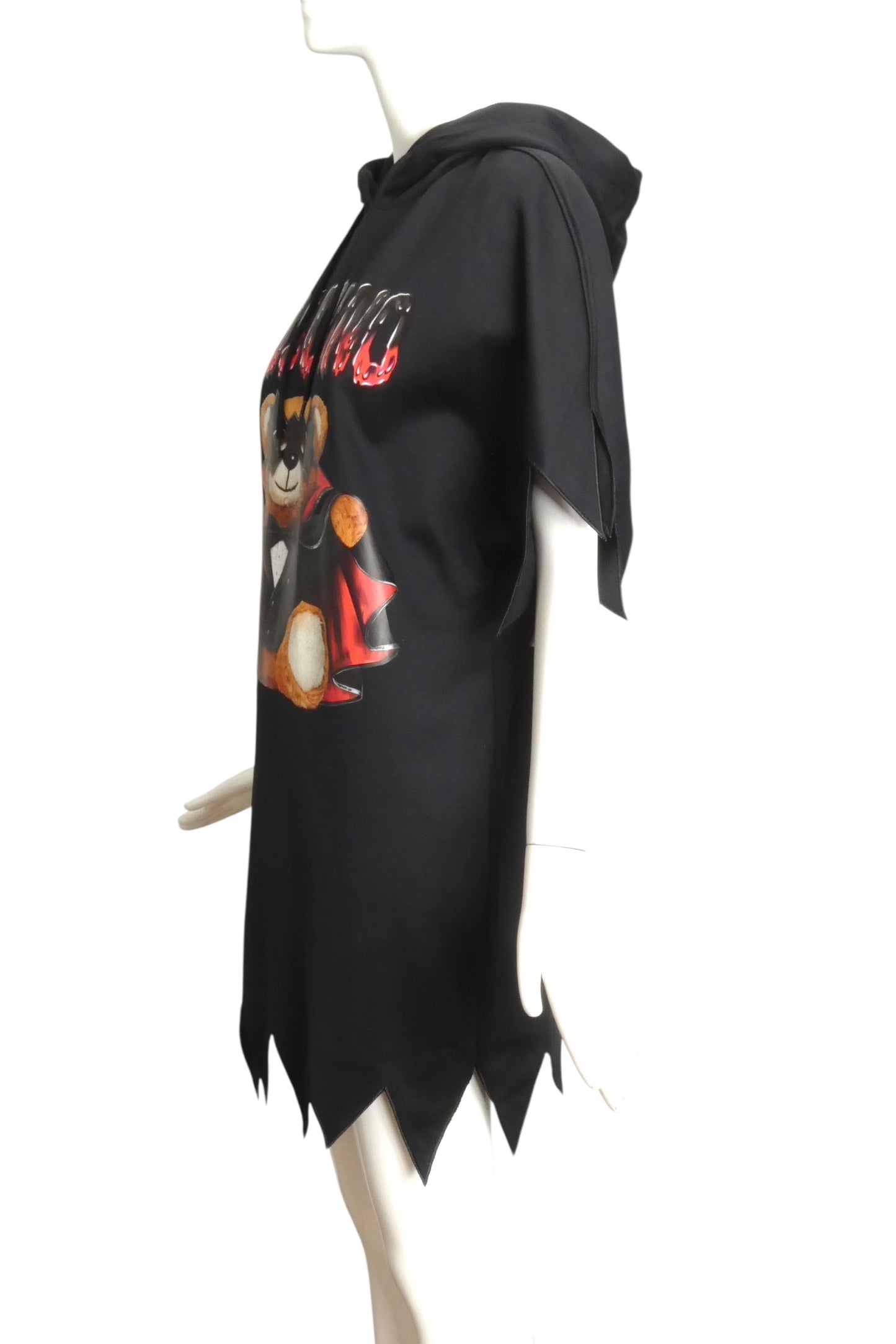 MOSCHINO COUTURE- NWT 2020 Halloween Teddy Bear Hoodie Dress, Size 6