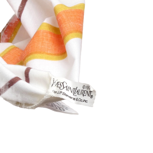 Yves Saint Laurent- 1977 Printed Standard Pillowcase Set