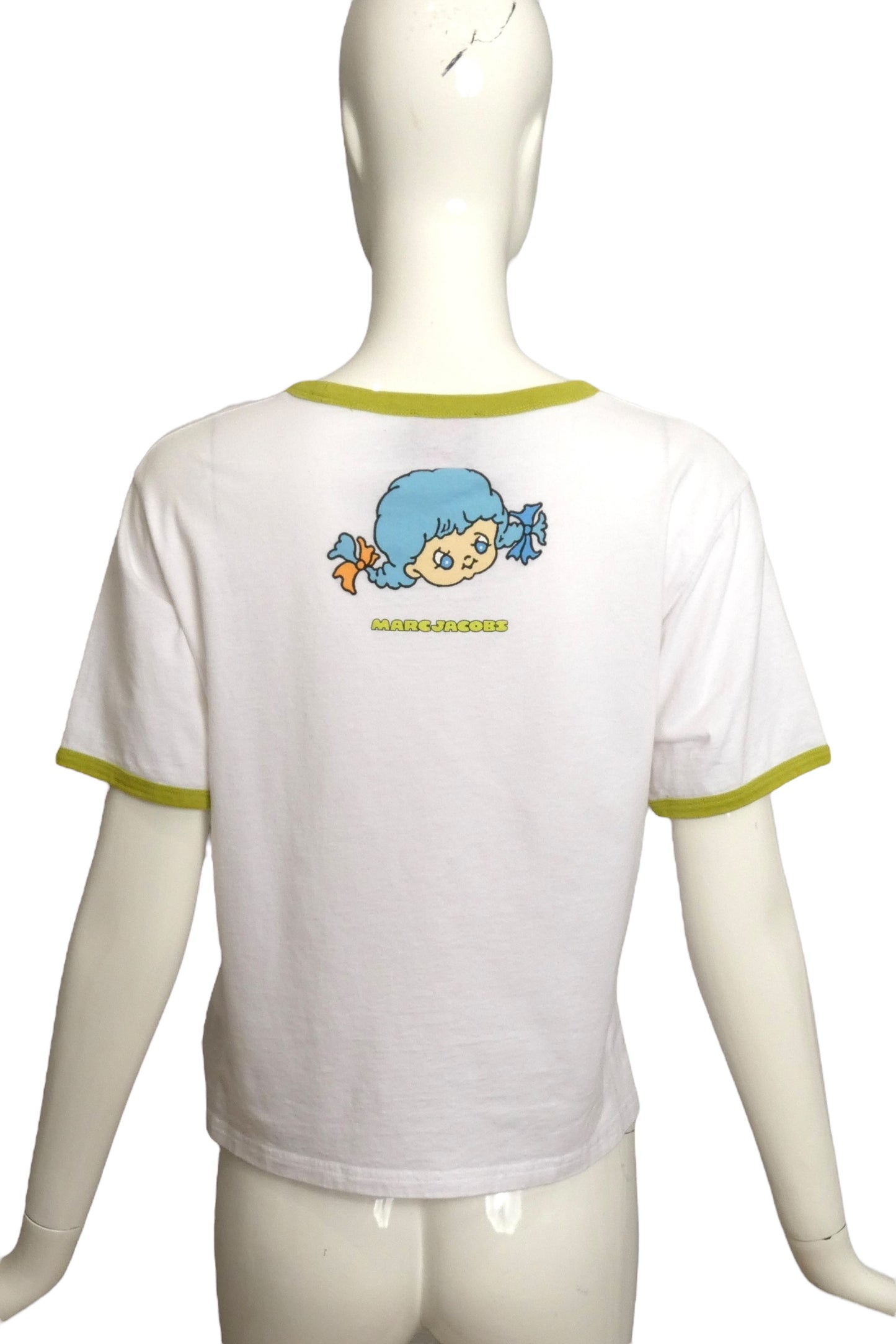 HEAVEN BY MARC JACOBS- 2021 Graphic Print Ringer T-Shirt, Size XL