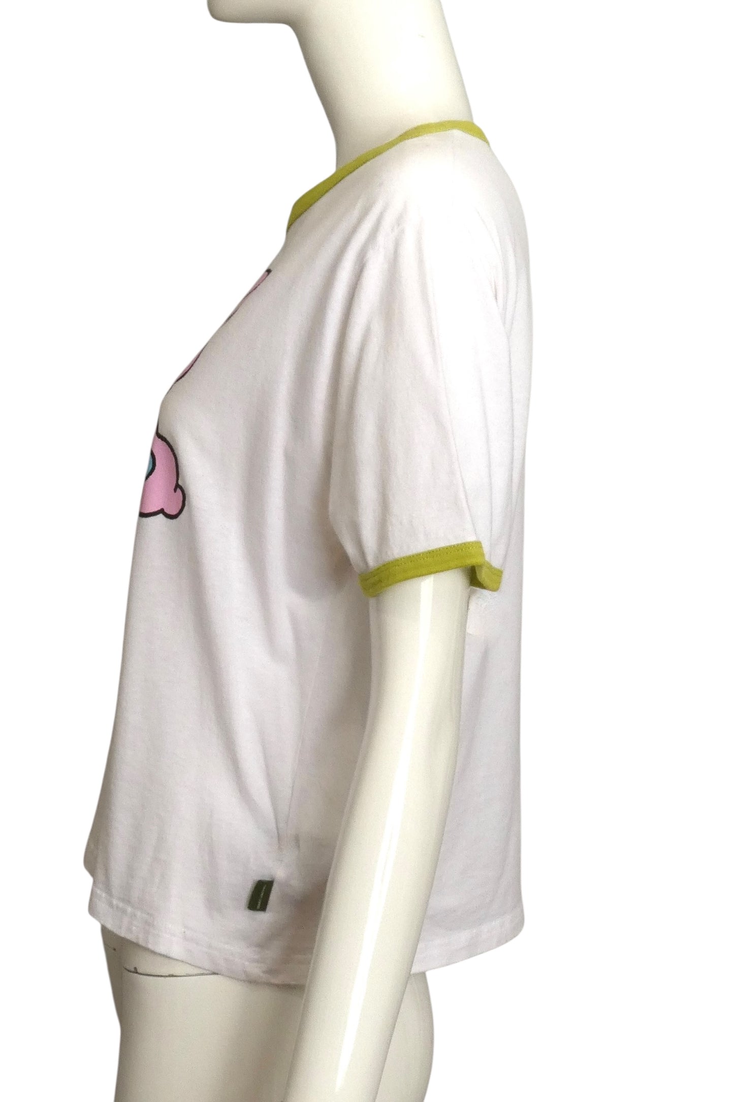 HEAVEN BY MARC JACOBS- 2021 Graphic Print Ringer T-Shirt, Size XL