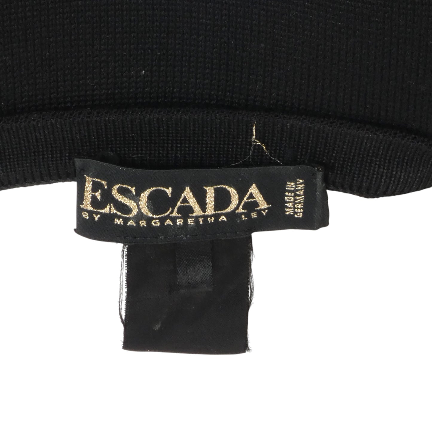 ESCADA- 1980s Floral Wool Knit Dress, Size 8