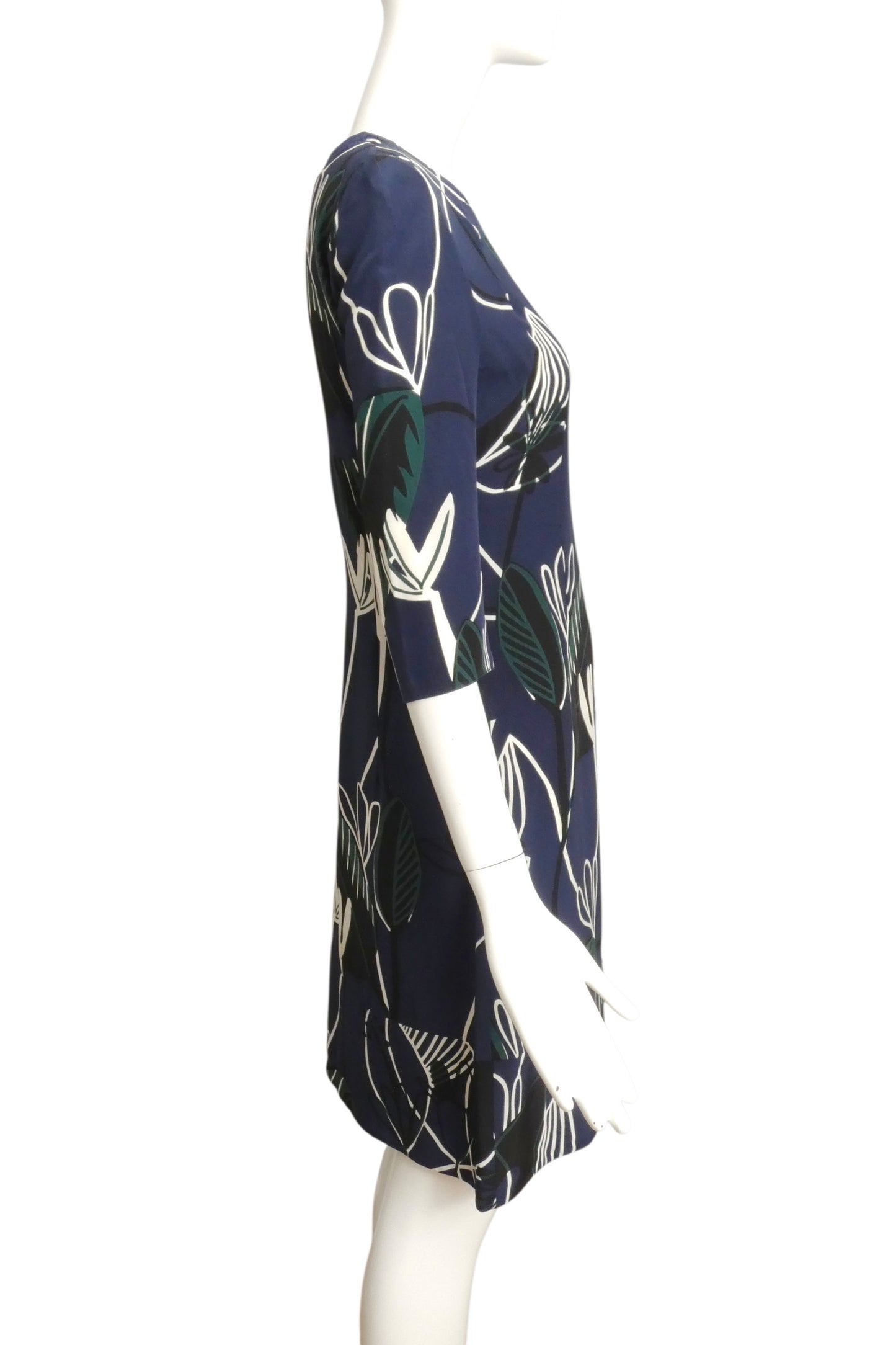 MARNI- 2014 Print Silk Shift Dress, Size 2