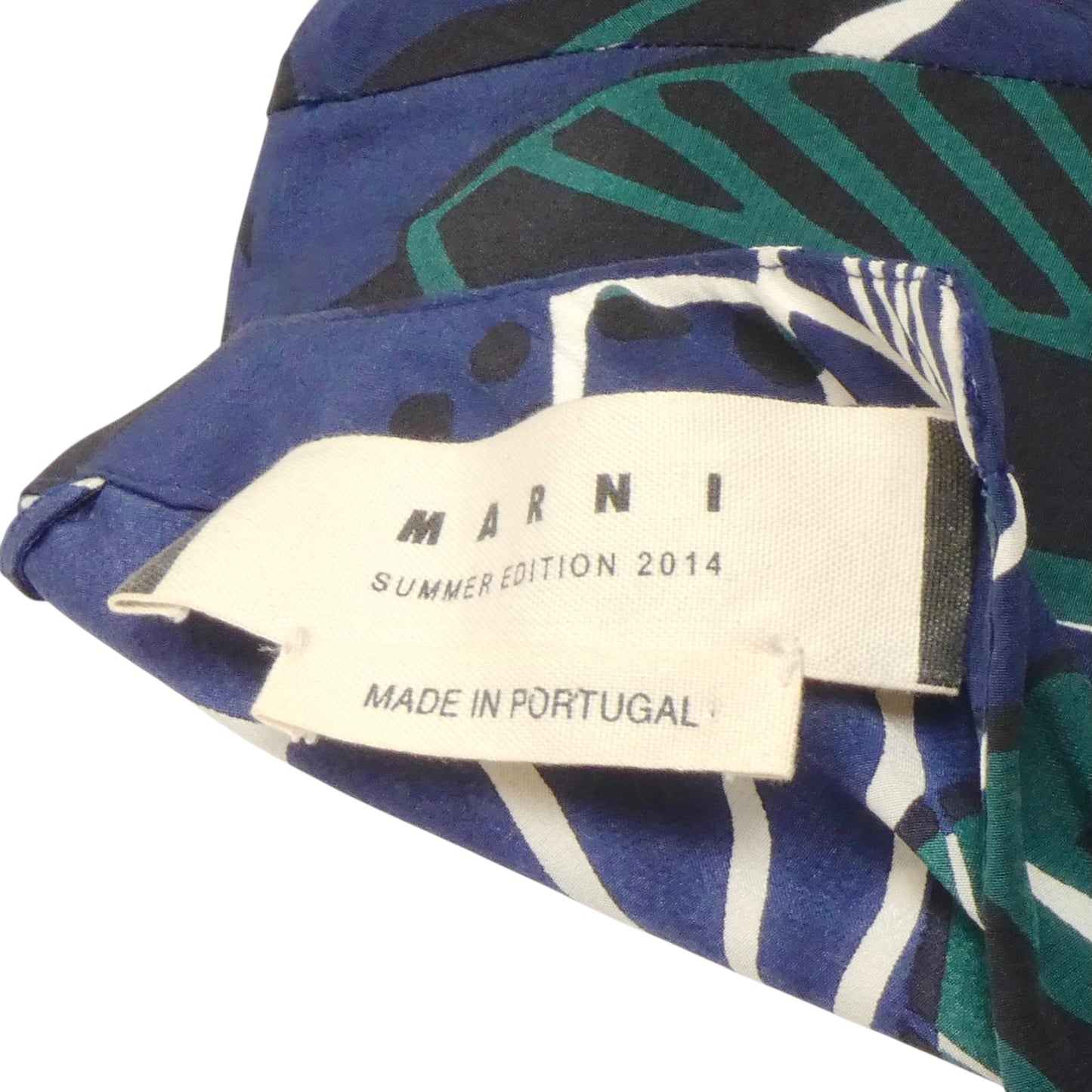 MARNI- 2014 Print Silk Shift Dress, Size 2