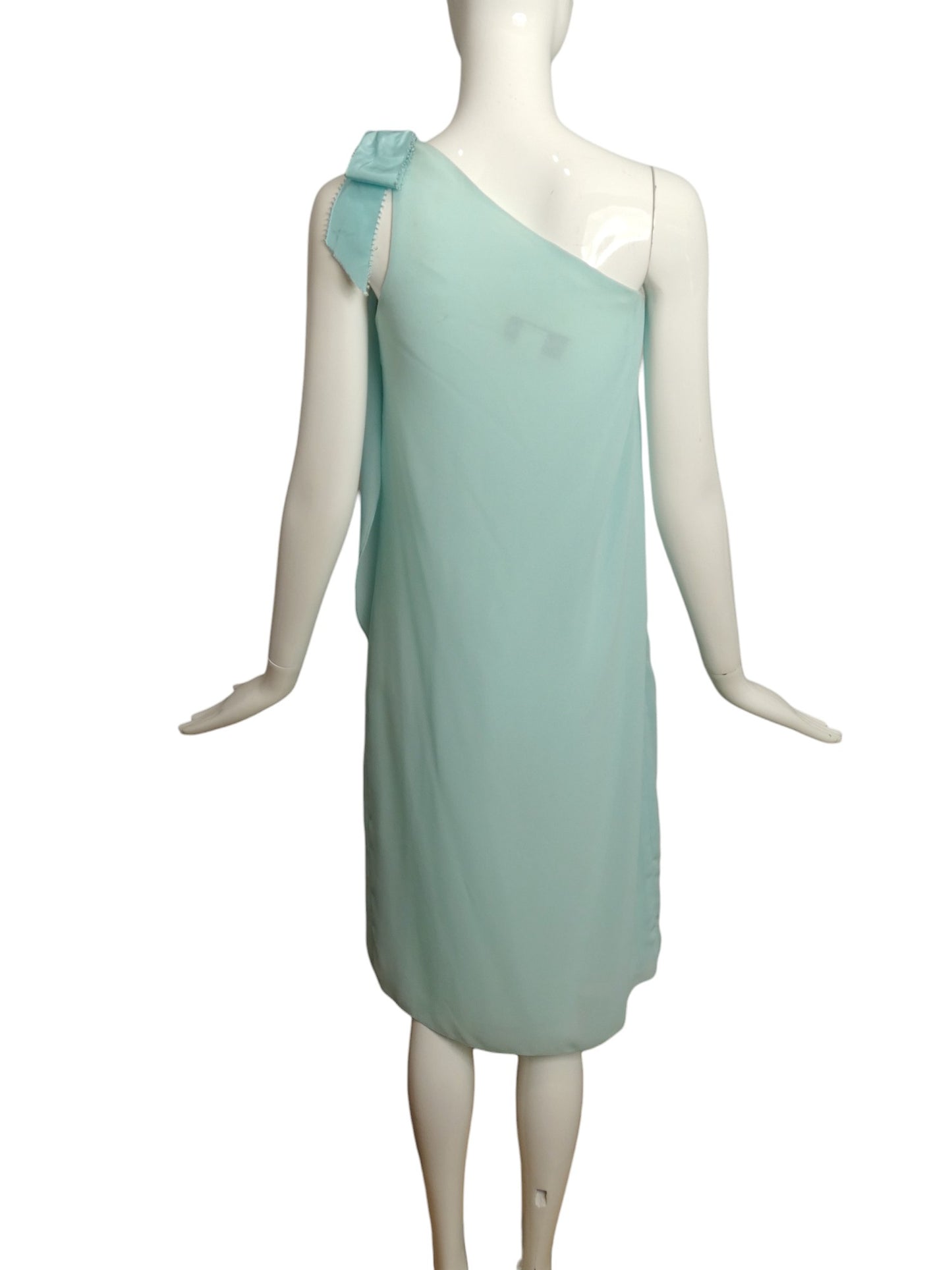 VICTOR COSTA-1970s Grecian Style Dress, Size 2