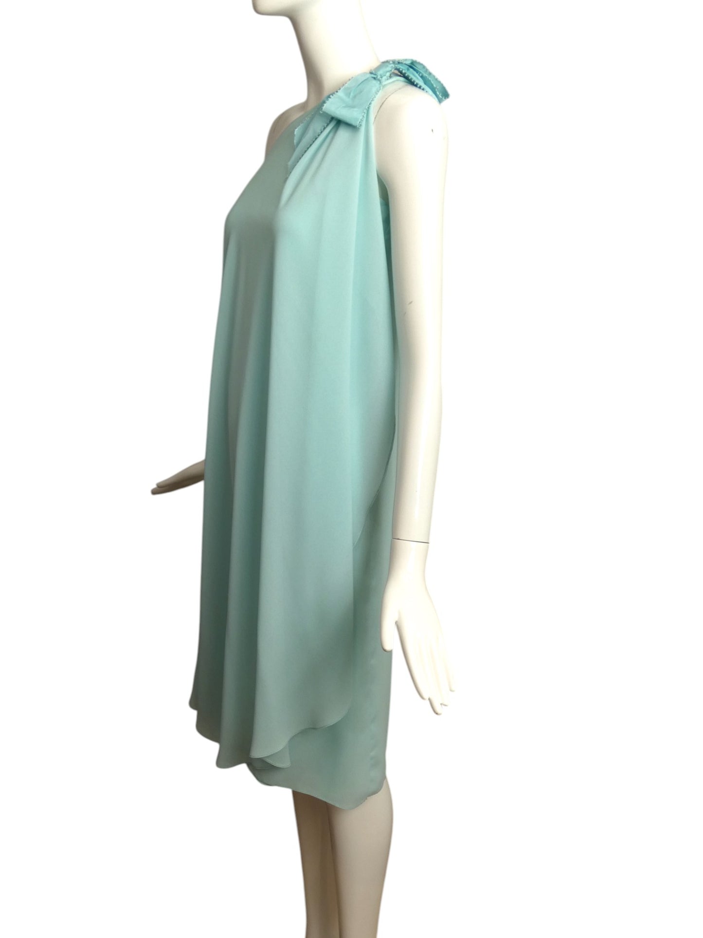 VICTOR COSTA-1970s Grecian Style Dress, Size 2