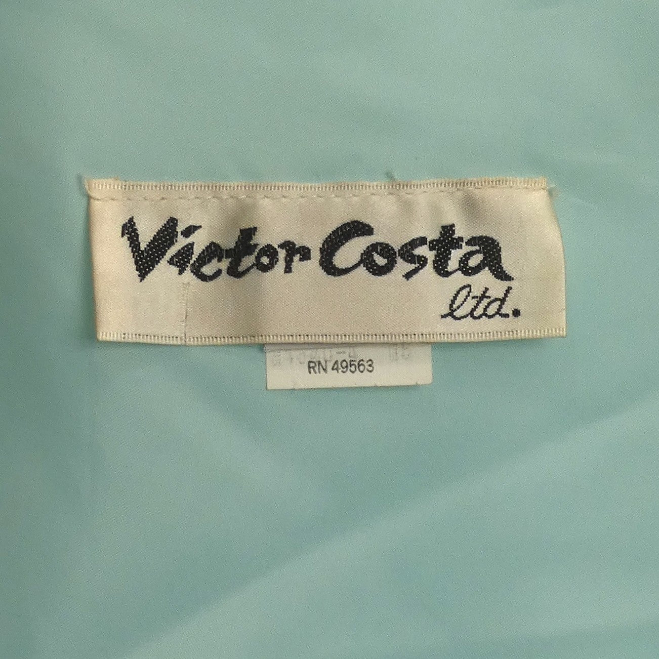 VICTOR COSTA-1970s Grecian Style Dress, Size 2
