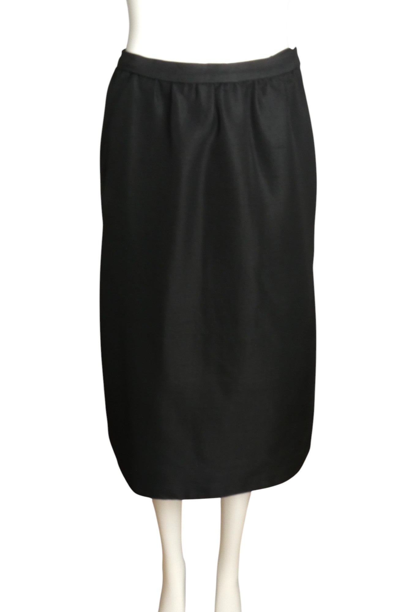 GEOFFREY BEENE- 1960s Black Wool Skirt Suit, Size 8
