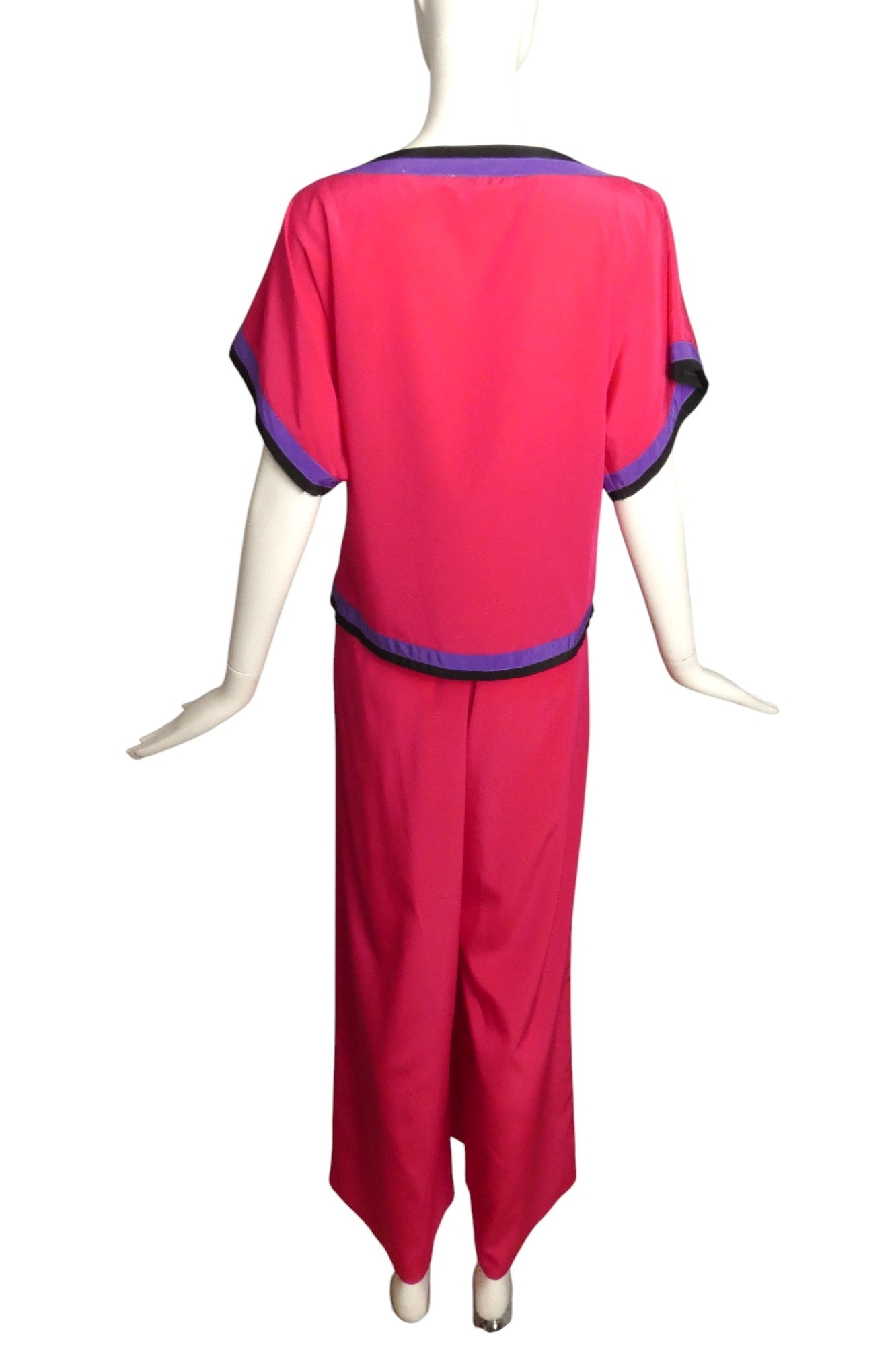 BILL TICE- 1990s Palazzo Pant Ensemble, Size 4