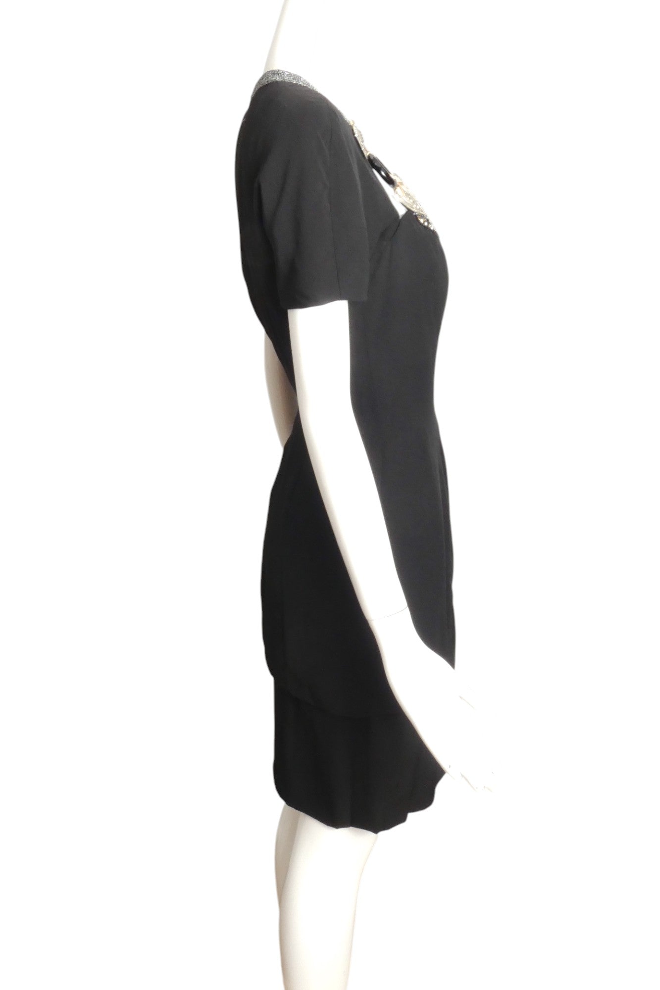 CHRISTIAN DIOR- 1994 Embellished Dress & Skirt Set, Size 6