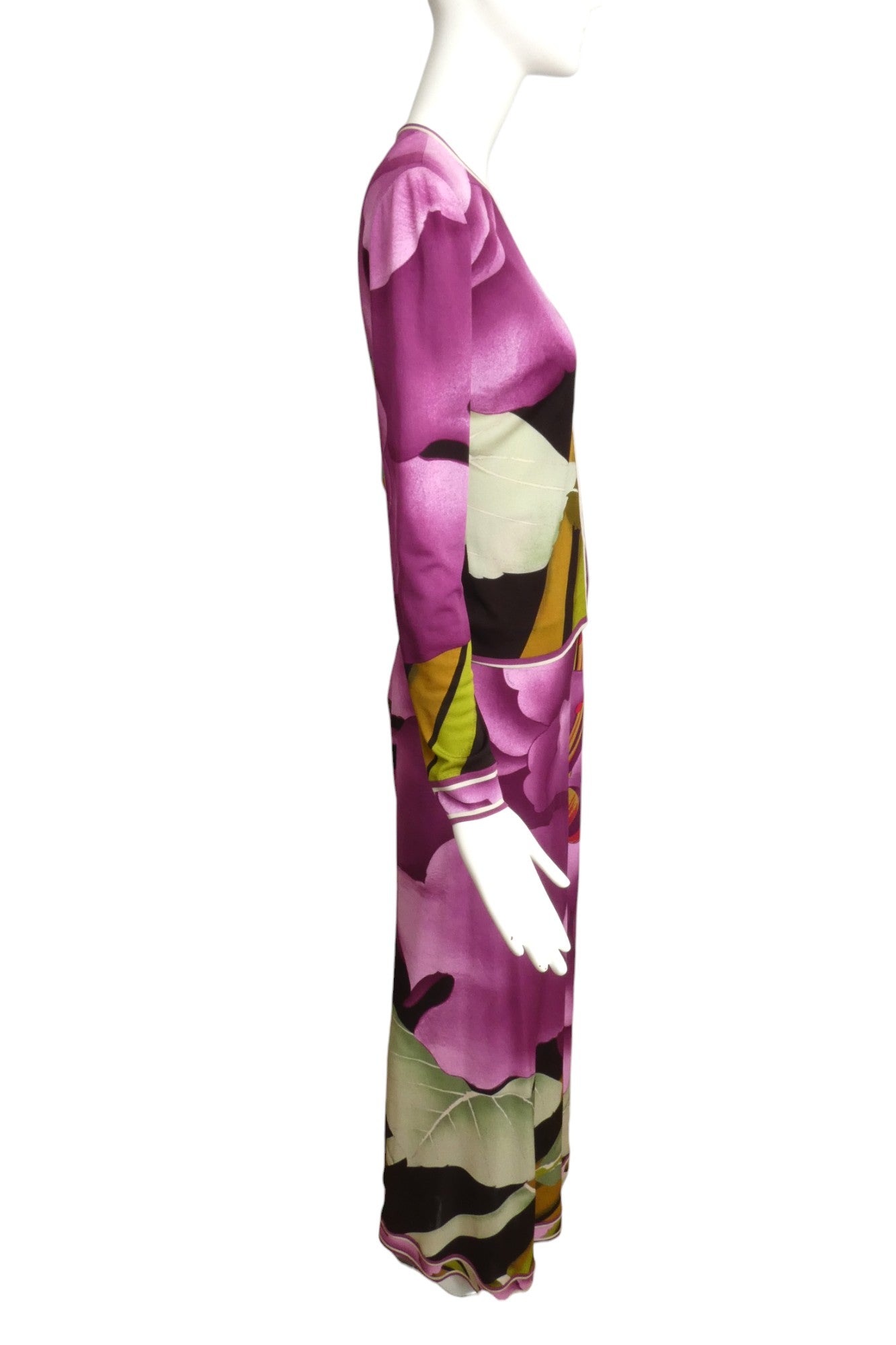 LEONARD- 2002 2pc Printed Silk Jersey Ensemble, Size 4