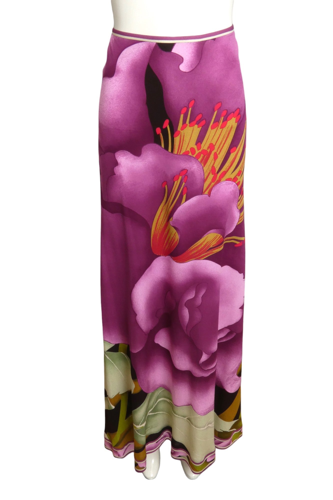 LEONARD- 2002 2pc Printed Silk Jersey Ensemble, Size 4