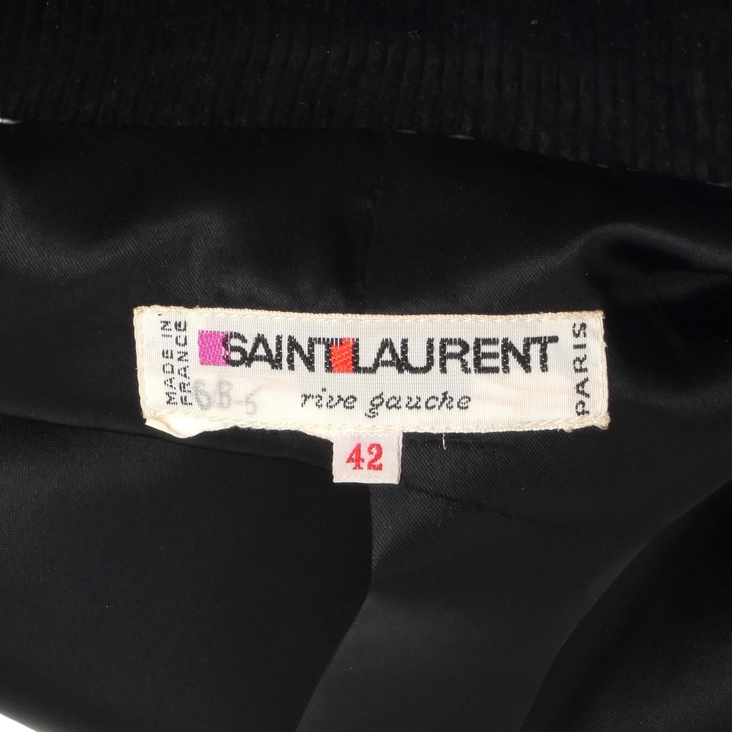 YVES SAINT LAURENT- 1980s Wool & Corduroy Jacket, Size 8