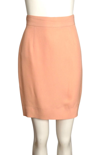 CHEAP & CHIC MOSCHINO- 1990s Pink Crepe Skirt Suit, Size 6