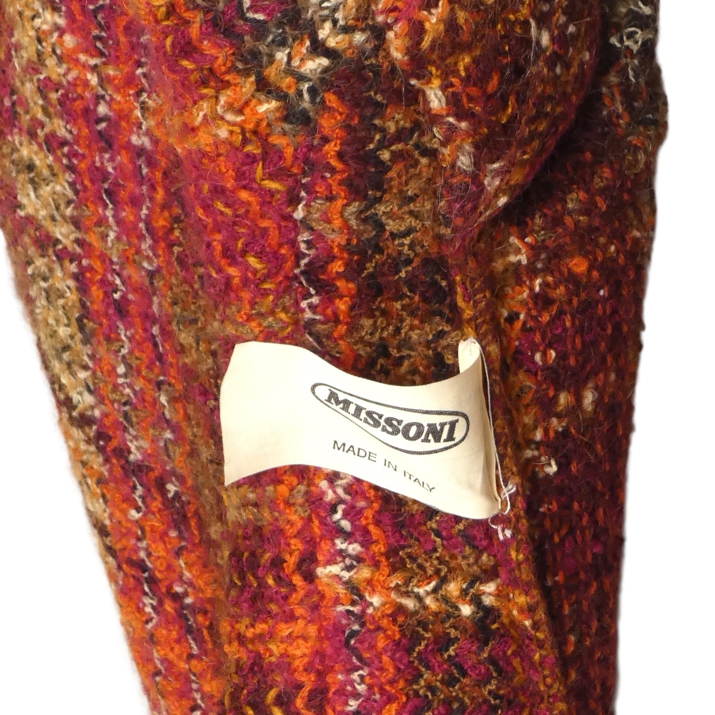 MISSONI- 1980s Double Breast Tweed Coat, Size 12