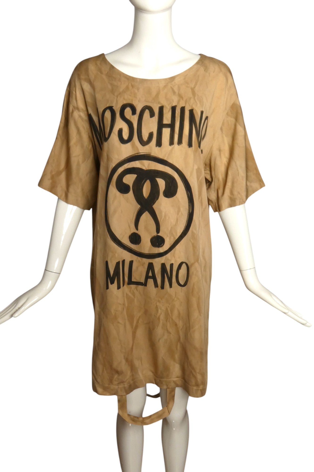 MOSCHINO COUTURE- NWT 2017 Paper Bag Dress, Size 6