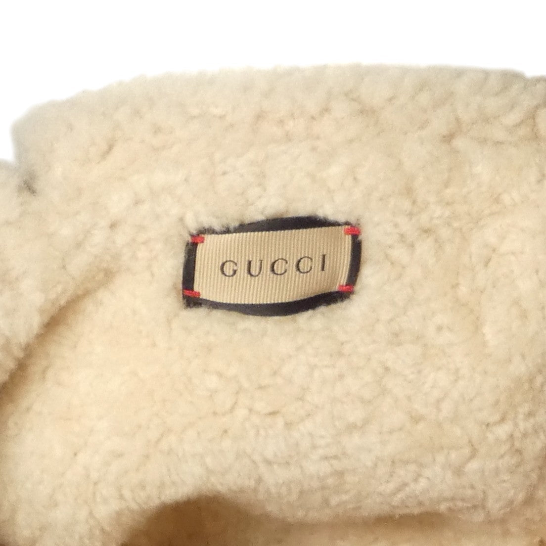GUCCI- NWT 2023 Shearling & Brown Suede Trapper Hat, Size Medium
