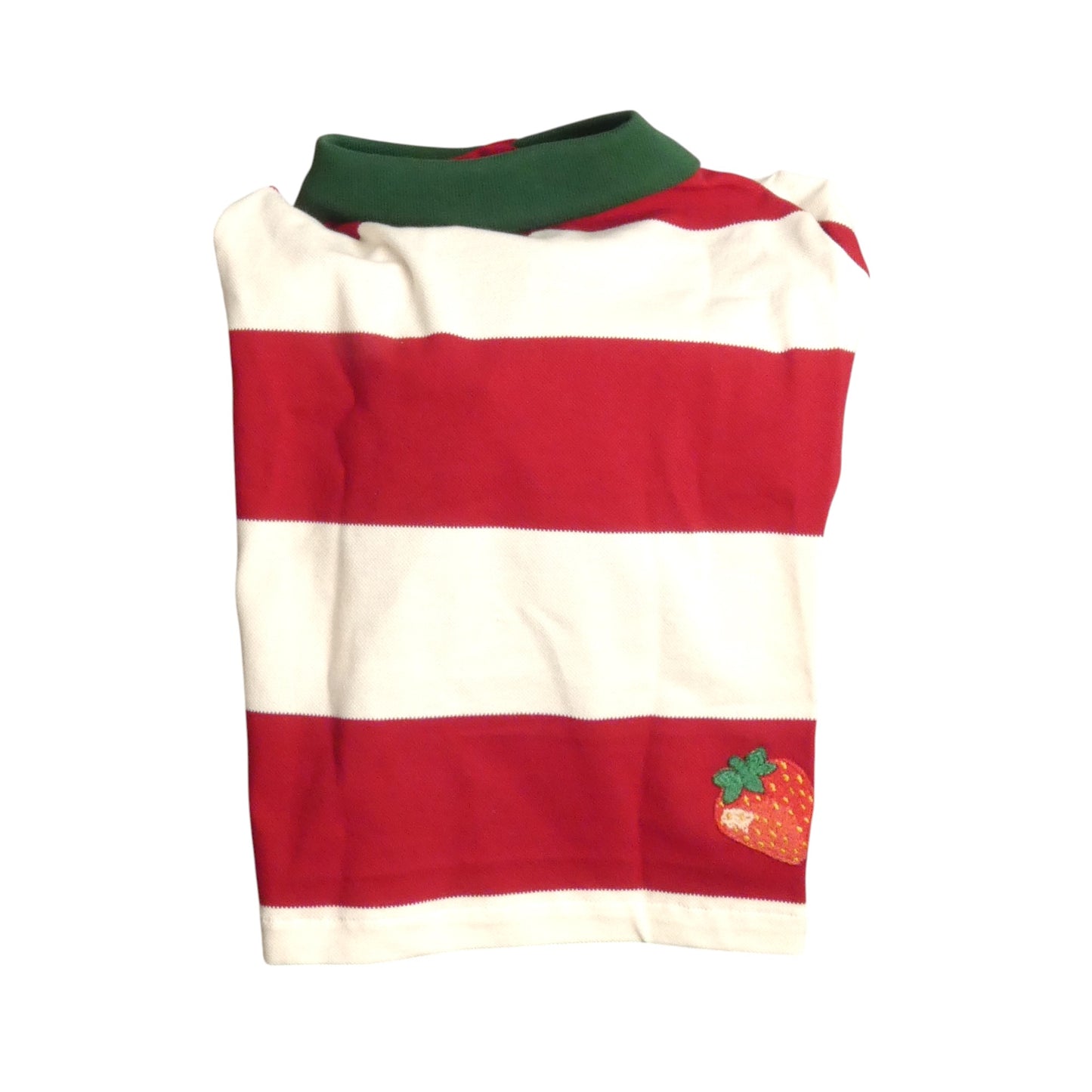 GUCCI- NWT 2022 Striped Dog Polo Shirt, Size Medium