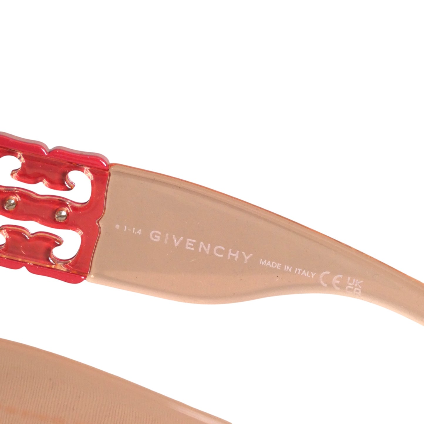 GIVENCHY- Pink Frame Sunglasses