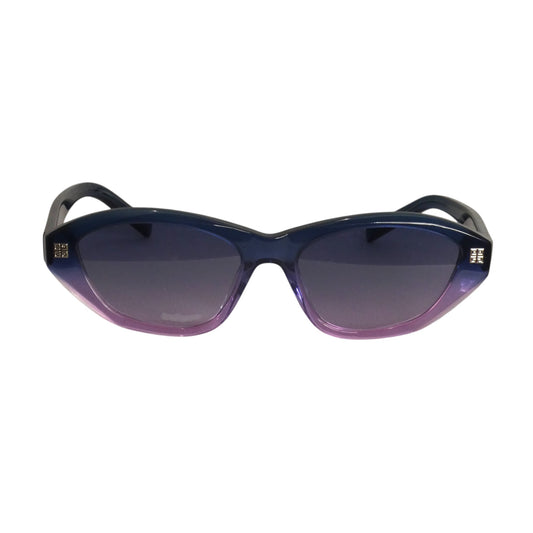 GIVENCHY- Purple & Blue Cat Eye Sunglasses