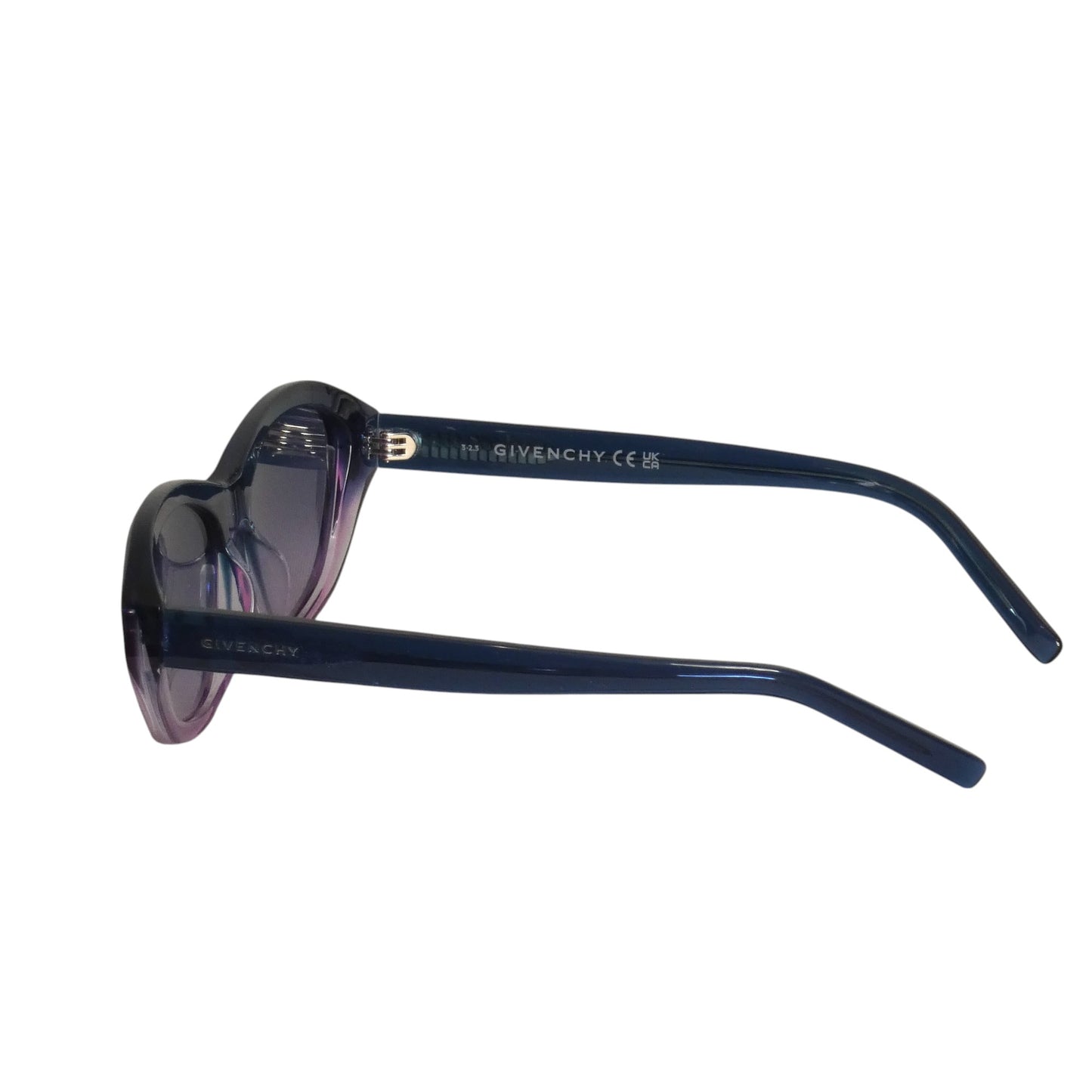 GIVENCHY- Purple & Blue Cat Eye Sunglasses