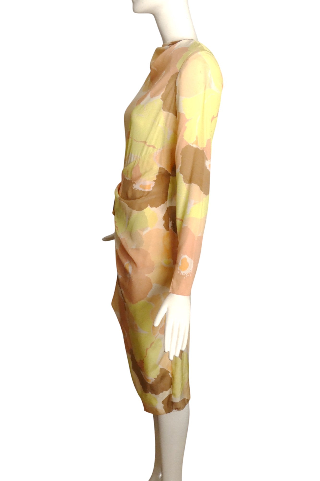 ST JOHN- NWT Floral Silk Dress, Size 6
