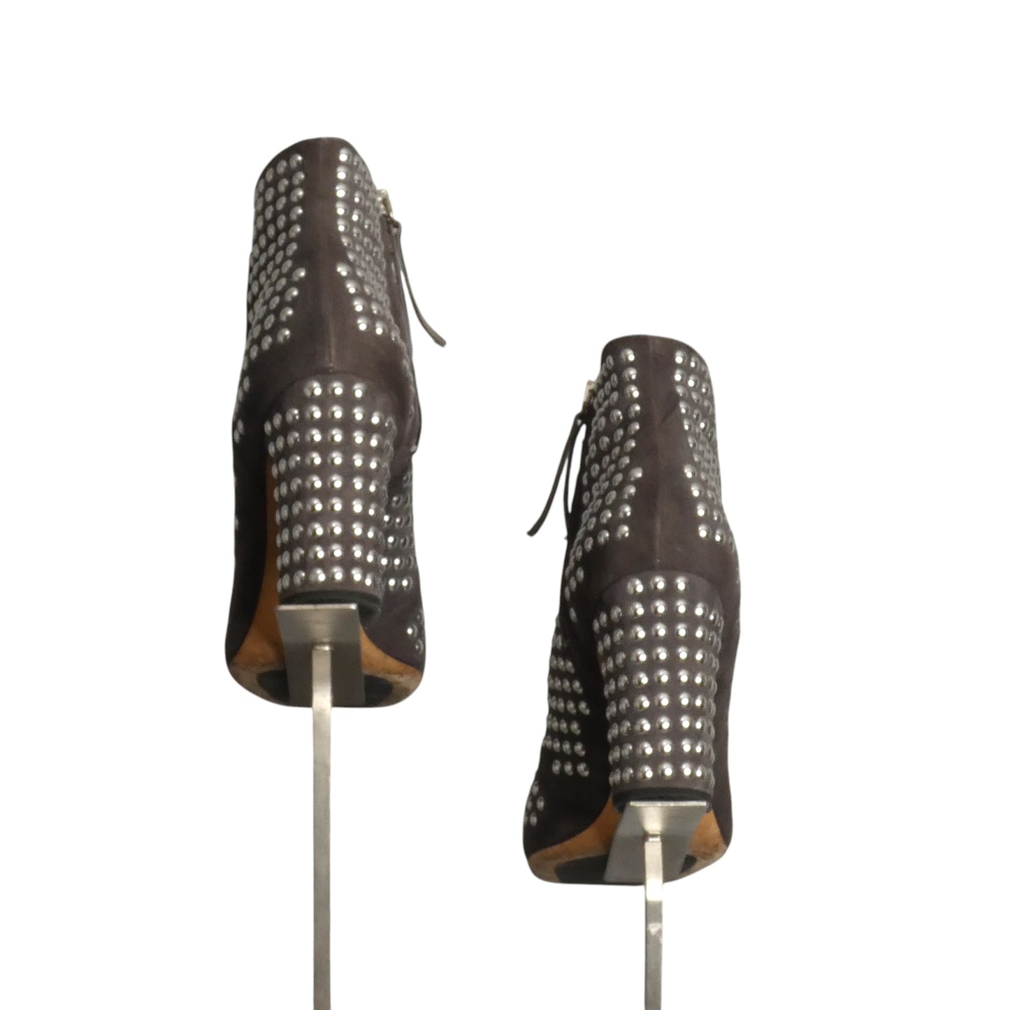 CHRISTOPHER KANE- Studded Suede Ankle Boots, Size 37