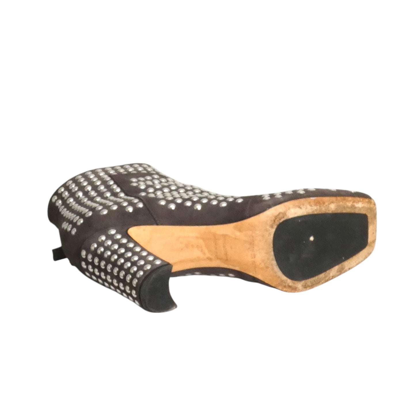 CHRISTOPHER KANE- Studded Suede Ankle Boots, Size 37