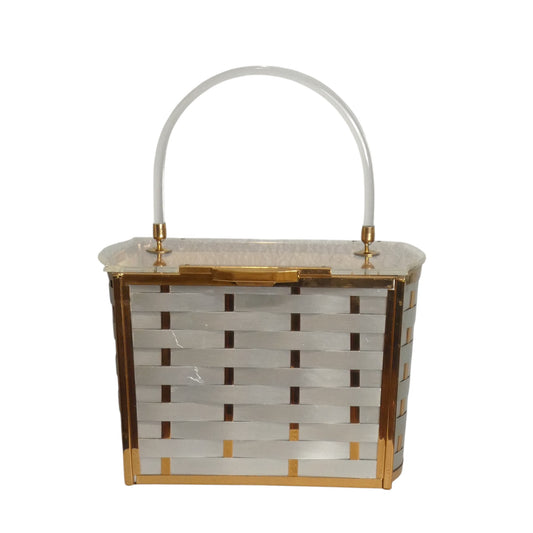 1960s Woven Metal Purse