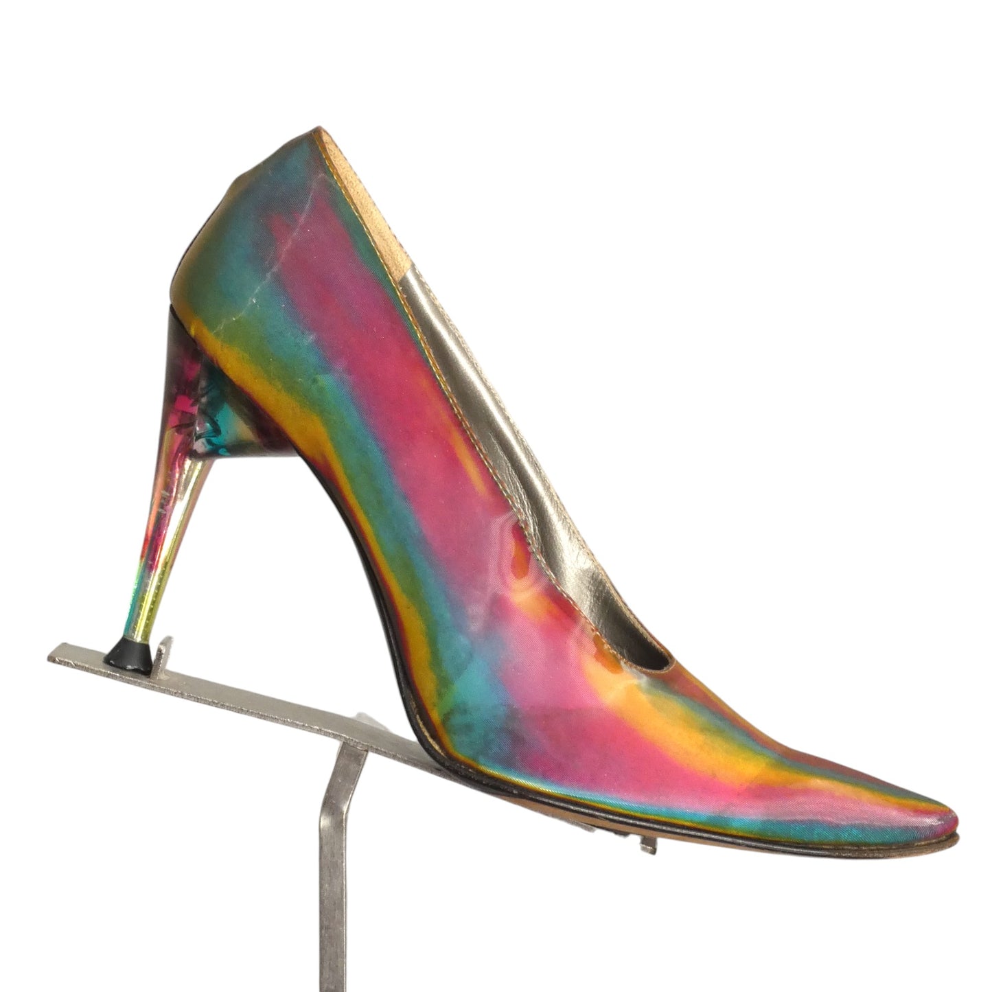 FIGUEROA- 1980s Hologram Pumps, Size 6.5B