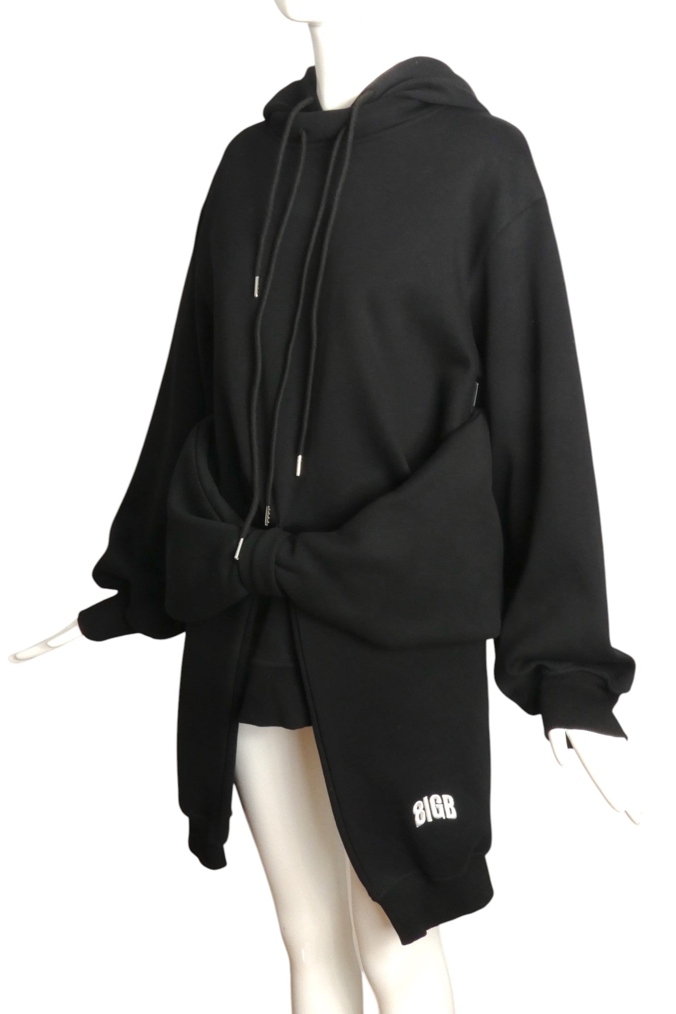 8 IGB COMMUNITY- NWT Black Hoodie, Size Small