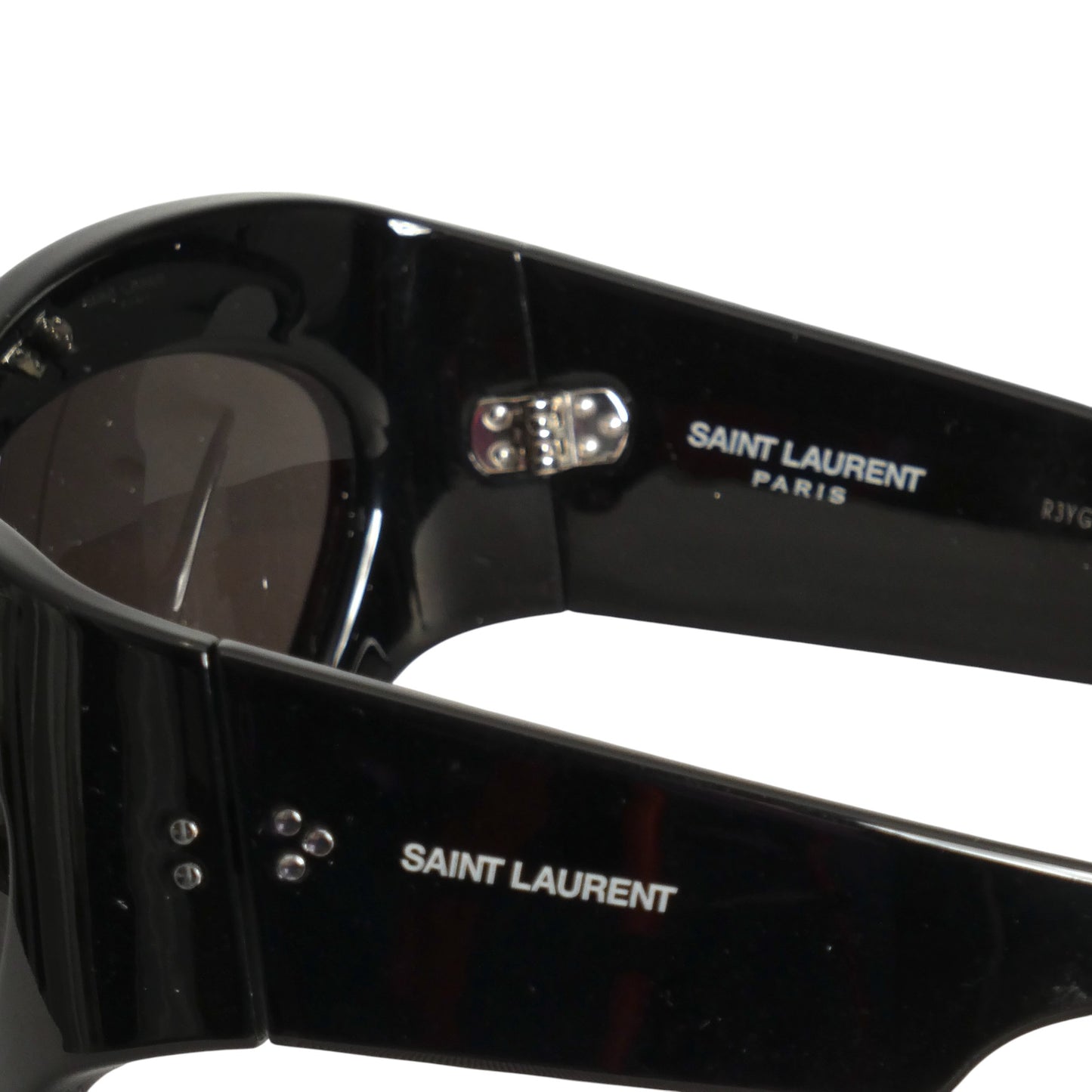 SAINT LAURENT- Black Cat Eye Sunglasses