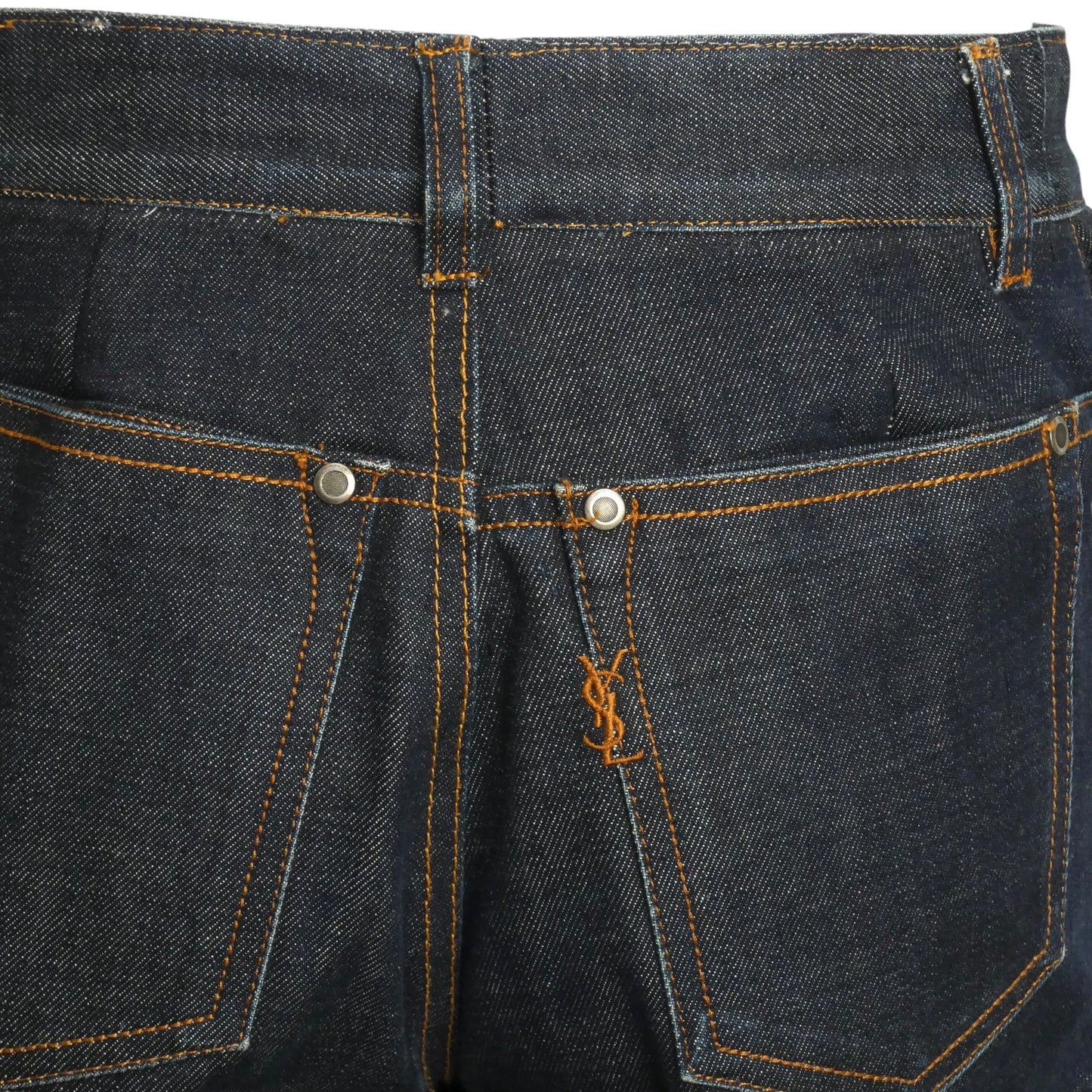 YVES SAINT LAURENT- Denim Pant Ensemble, Size 6