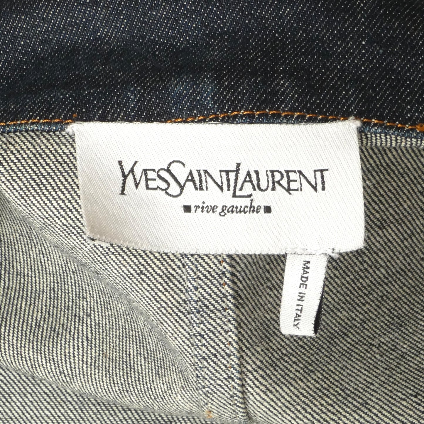 YVES SAINT LAURENT- Denim Pant Ensemble, Size 6
