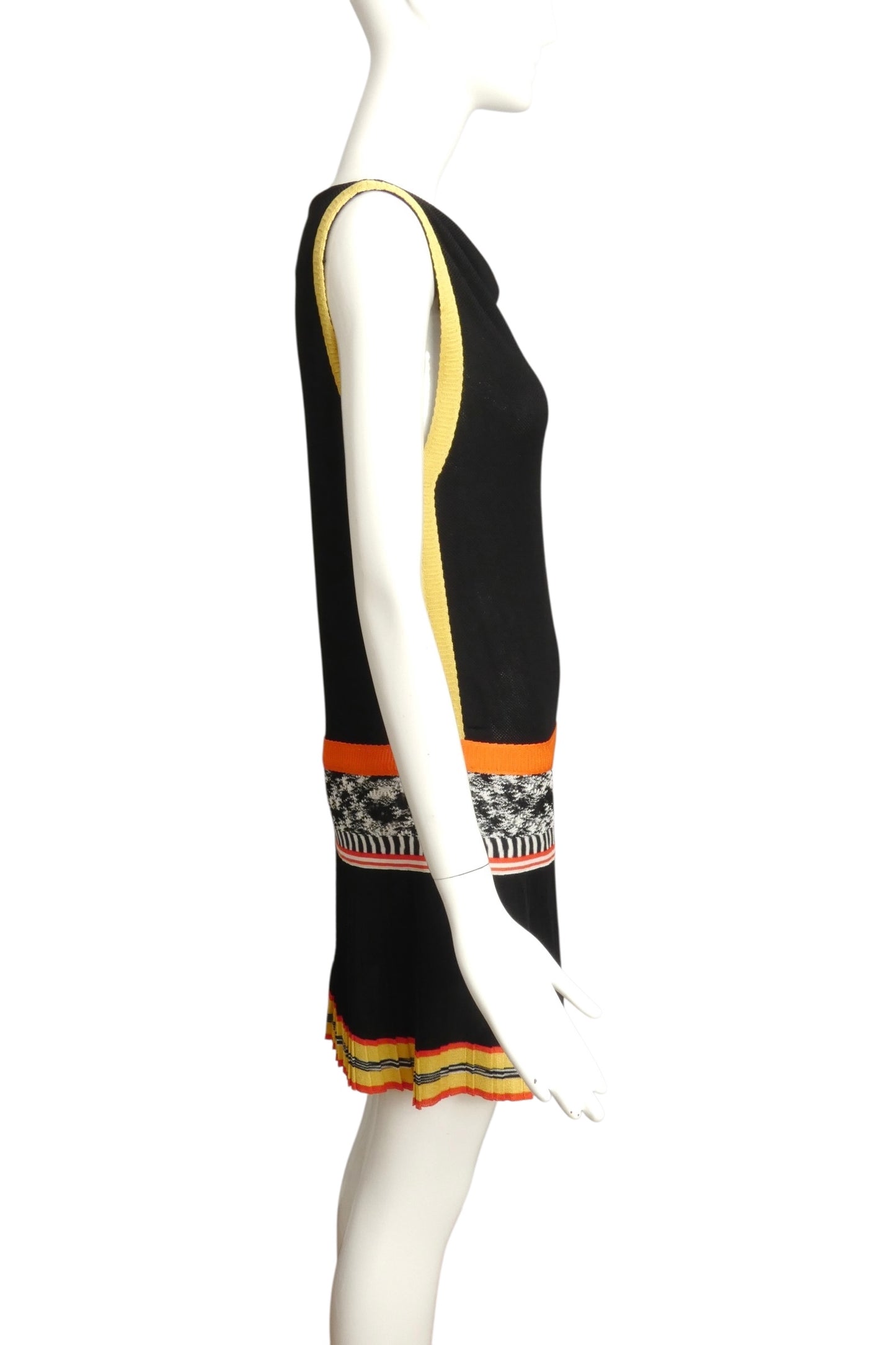 MISSONI- Colorblock Knit Dress, Size 6