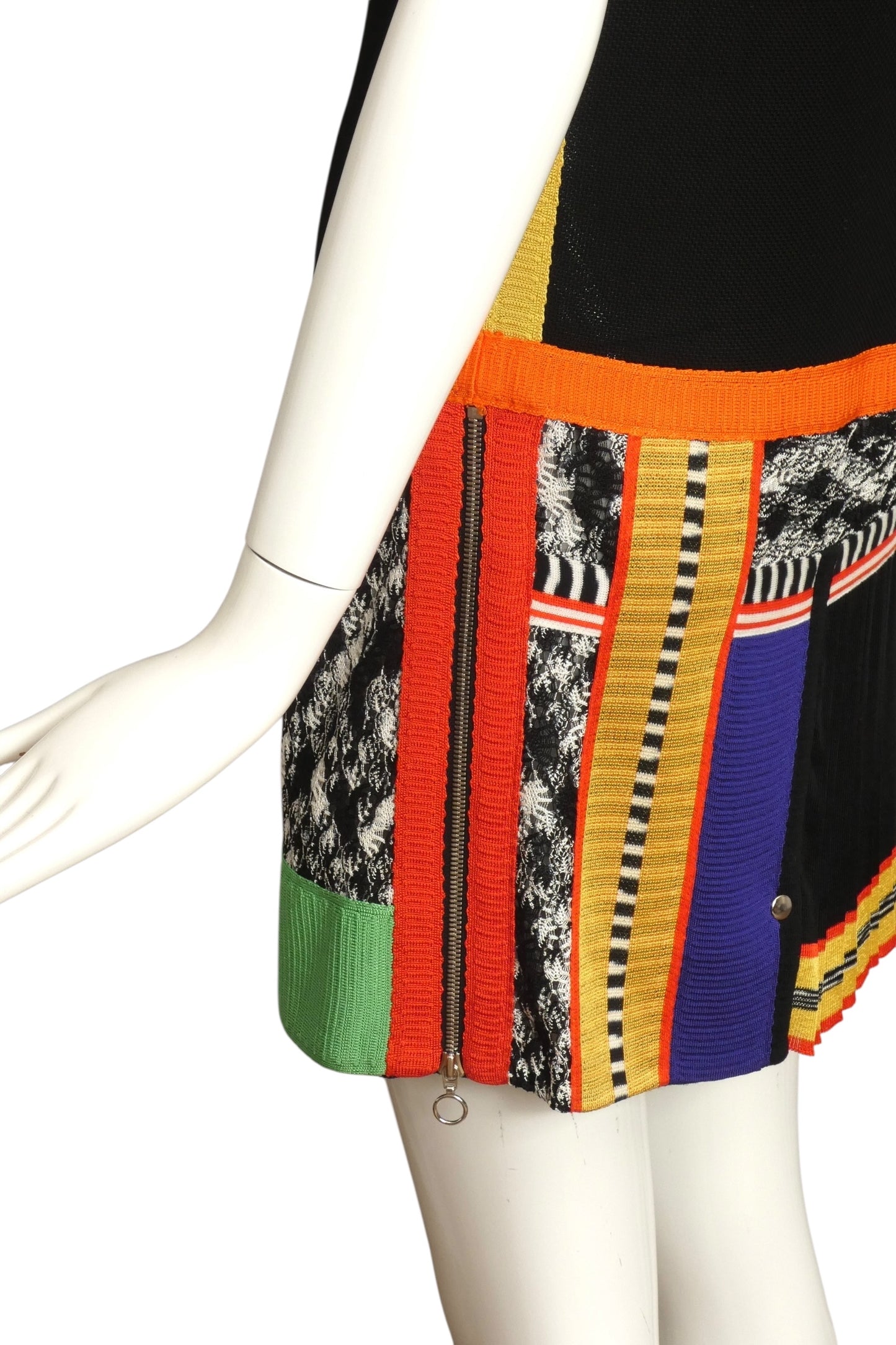 MISSONI- Colorblock Knit Dress, Size 6
