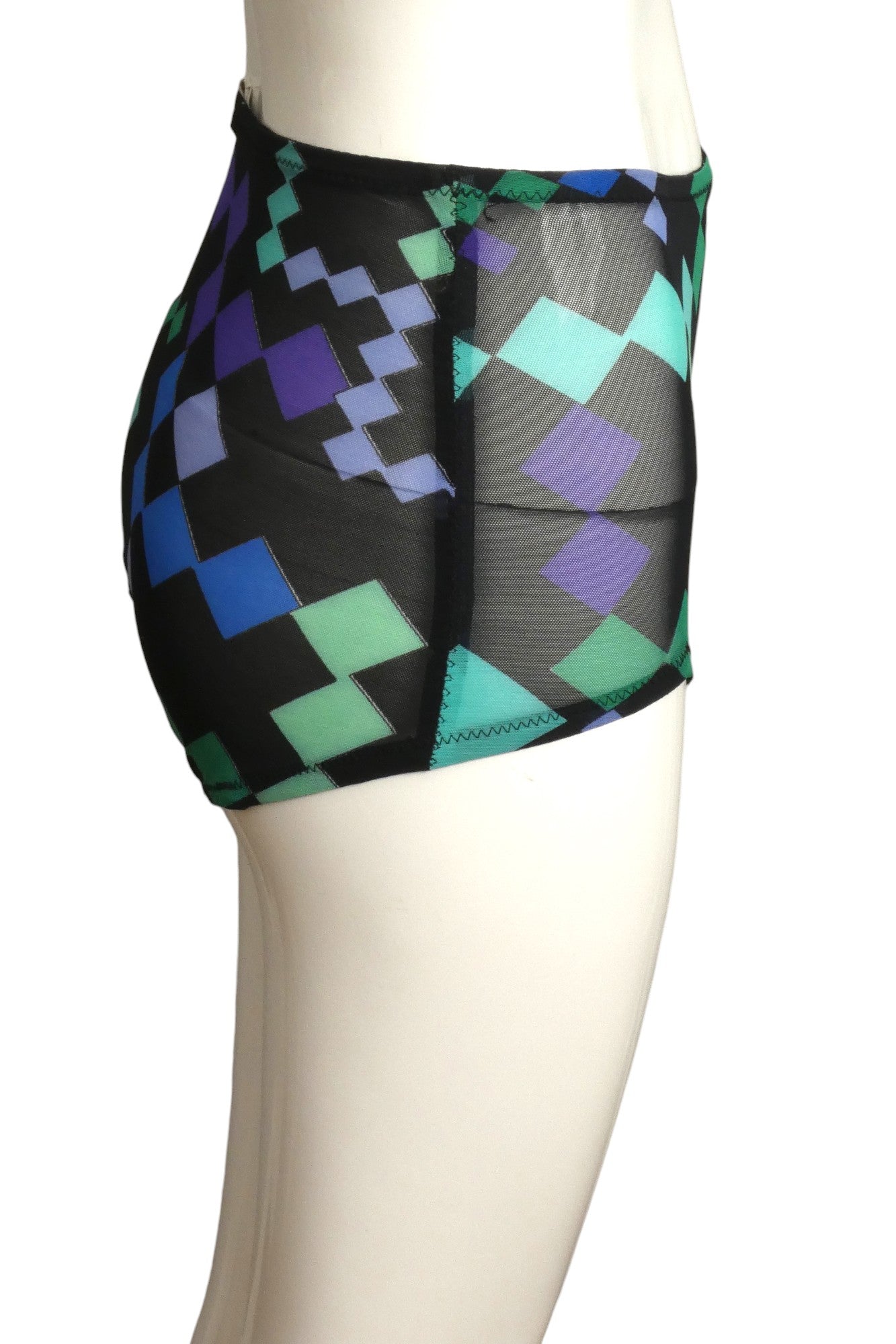 EMILIO PUCCI- 1970s Printed Pantie Girdle, Size 2