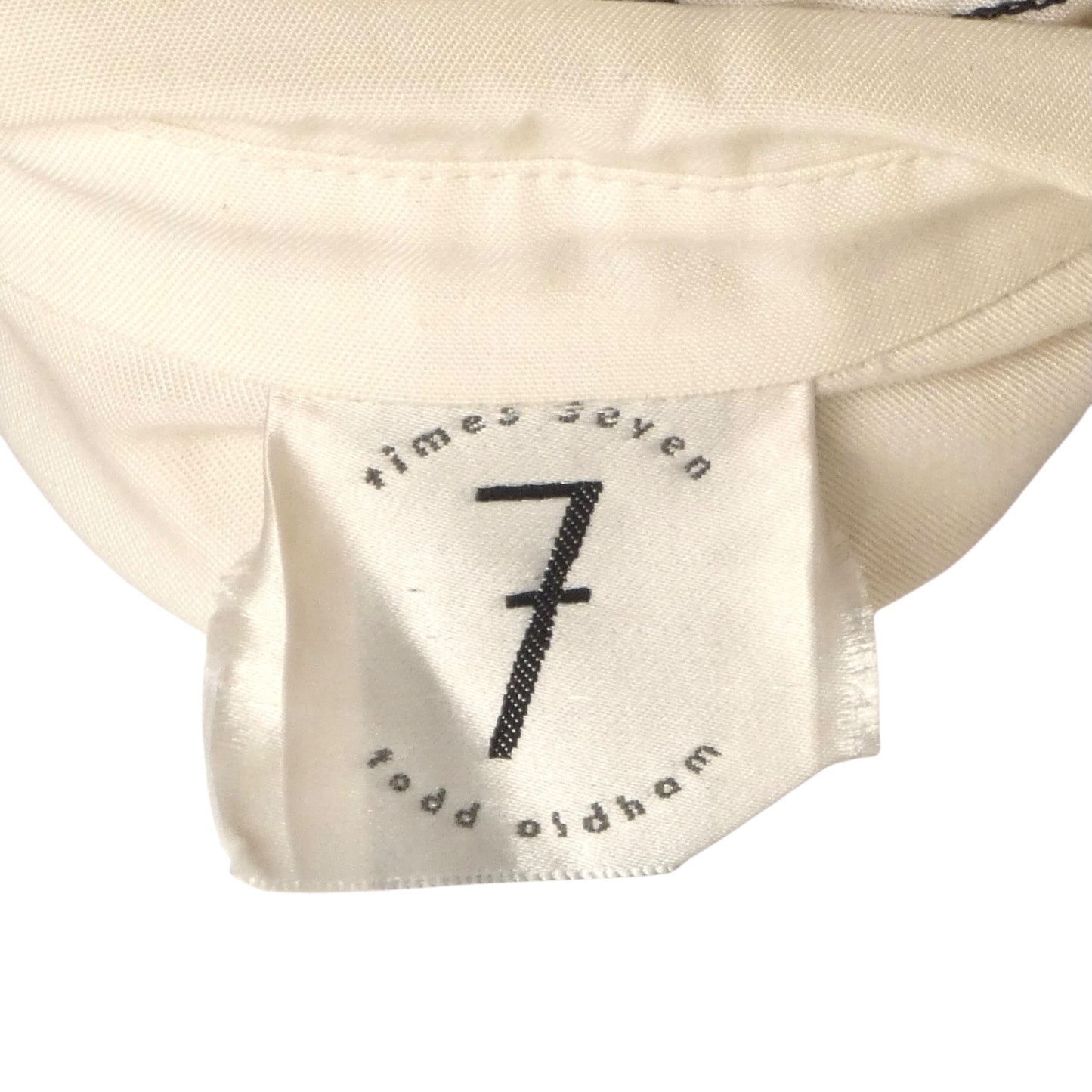 TODD OLDHAM- 1990s White Cotton Western Shirt, Size Medium
