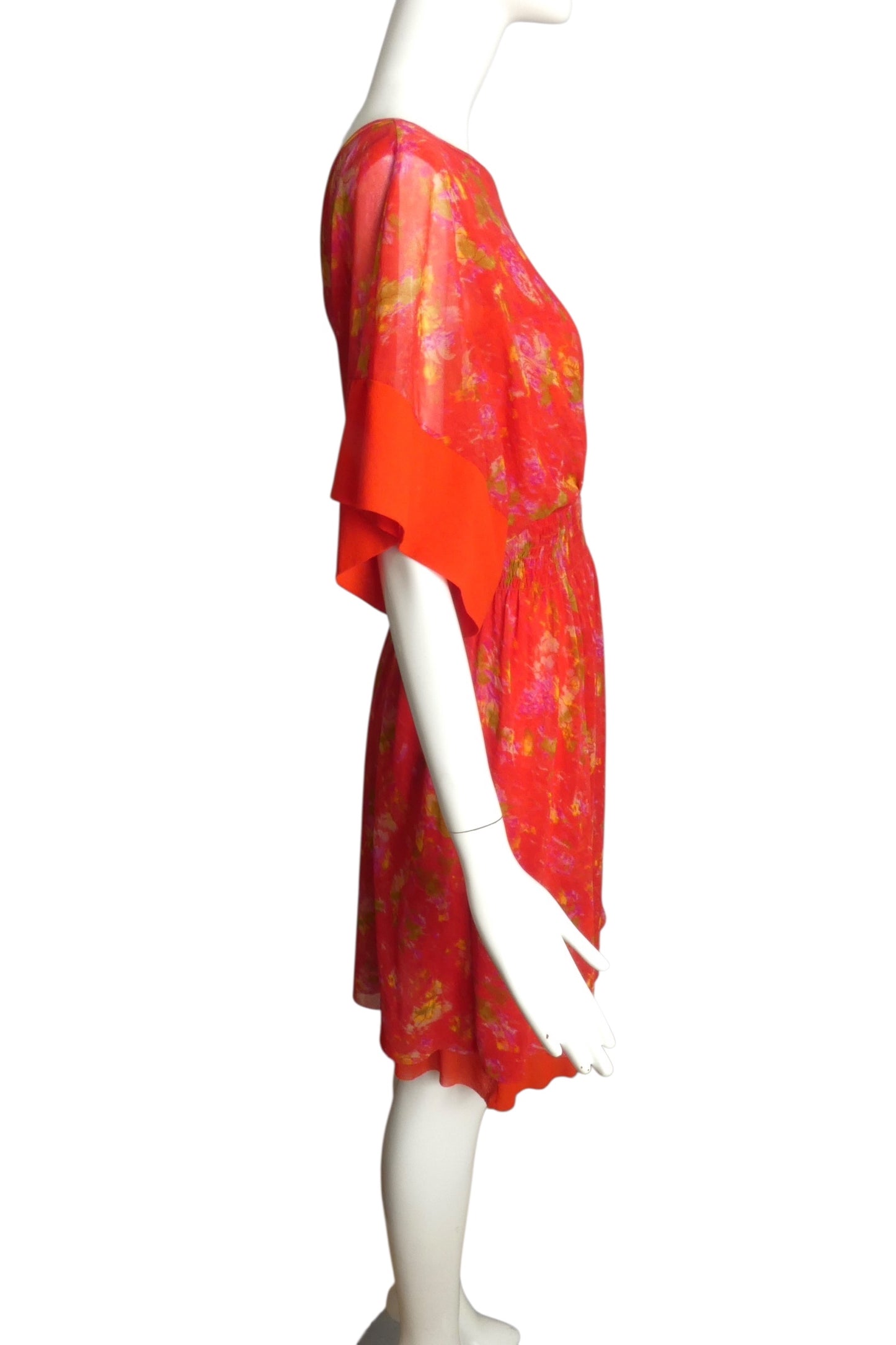 JEAN PAUL GAULTIER- Floral Mesh Dress, Size Small